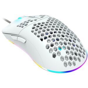 Maus Gaming Canyon Puncher GM-11 / 3200 DPI / RGB / 7 Keys / e bardhë