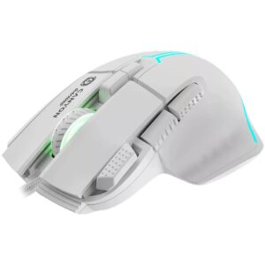 Maus Gaming Canyon Fortnax GM-636 / 20000 DPI / RGB / 9 Keys / e bardhë