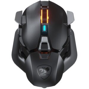 Maus Gaming COUGAR DualBlader Optical / wireless / 16000 DPI / e zezë