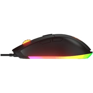 Maus Gaming COUGAR MINOS EX. RGB / 6400 DPI / me kabllo / e zezë