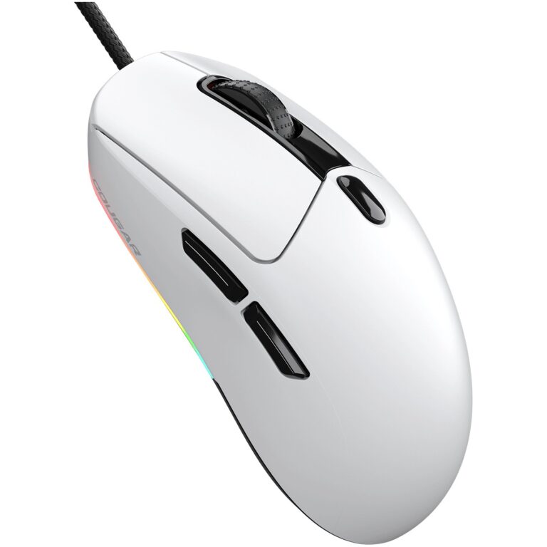 Maus Gaming COUGAR Minos Neo / me kabllo / 6200 DPI / i bardhë
