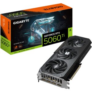 Kartelë Grafike RTX 5060 Ti 8GB Gigabyte Gaming OC GDDR7 3 Fan / e zezë