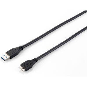Kabllo Equip USB-A 3.0 -> micro B St/St 1.80m / e zezë