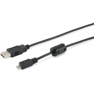 Konverter Equip USB-A 2.0 & micro B St/St 1.80m Ferrit Polybeutel / E zezë