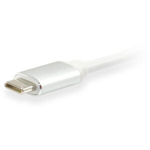 Konverter Equip Adapter USB-C & DisplayPort 4K60Hz 0.15m / e bardhë