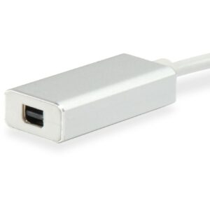 Konverter Equip Adapter USB-C & MiniDisplayPort 4K60Hz 0.15m / e bardhë