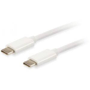 Kabel Equip USB-C 3.2 -& C Plat. St/St 2.00m 3A 4K/60Hz ws Polybeutel