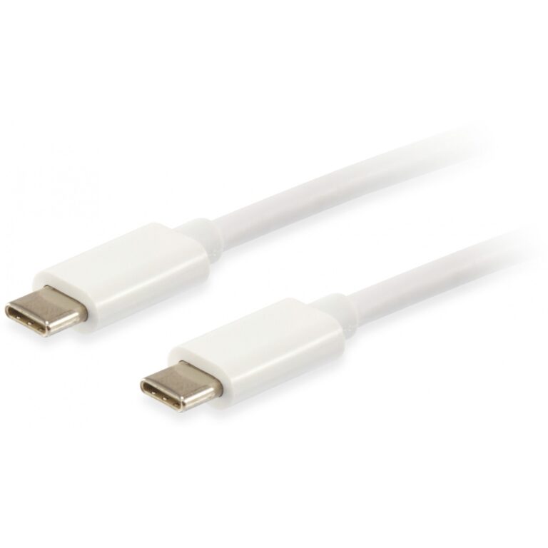 Kabel Equip USB-C 3.2 -& C Plat. St/St 2.00m 3A 4K/60Hz ws Polybeutel