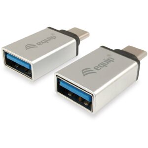 Kabllo USB Equip USB-C në USB 3.0 / 2 Copë - Argjend