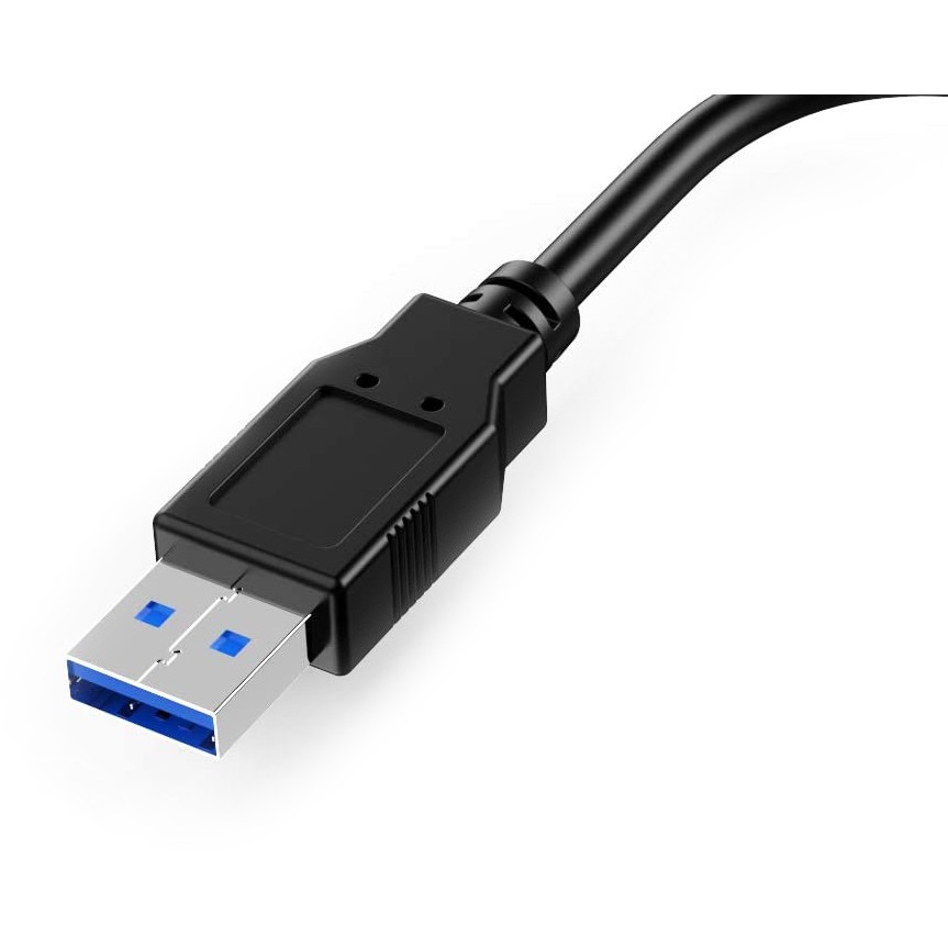 Kabllo USB Equip USB 3.0 në VGA HD15 / 1920×1080@60Hz / 0.15m - Zezë - Figura 2