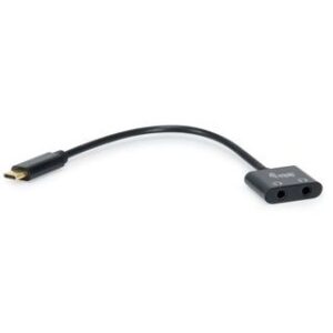 Adapter USB-C–Audio DAC / Equip / 2x3Pin 3.5mm St/Bu / 0.15m - Zezë