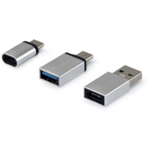 Adapter USB-C–1xMicroUSB+2xUSB-A / Equip – Argjend