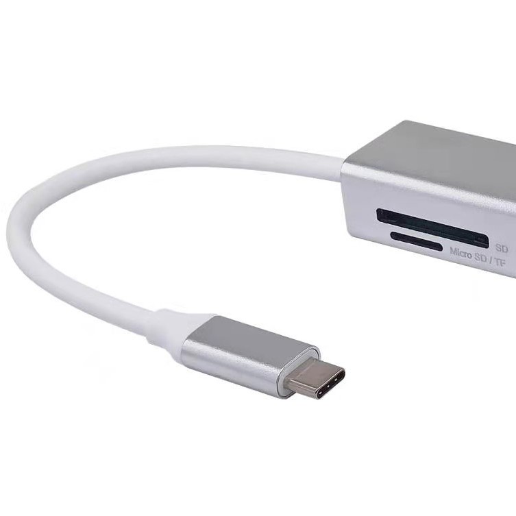 Adapter USB-C–HDMI+2xUSB 3.0+SD / Equip / 0.15m / 4K30Hz - Zezë - Figura 4