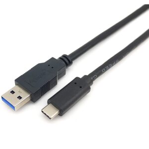 Kabllo Equip USB-A 3.2 & C St/St 2.00m 3A/20V / e zezë