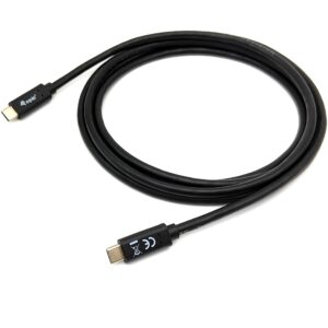 Kabllo Equip USB-C 3.0 & C St/St 2.00m 3A/20V / e zezë
