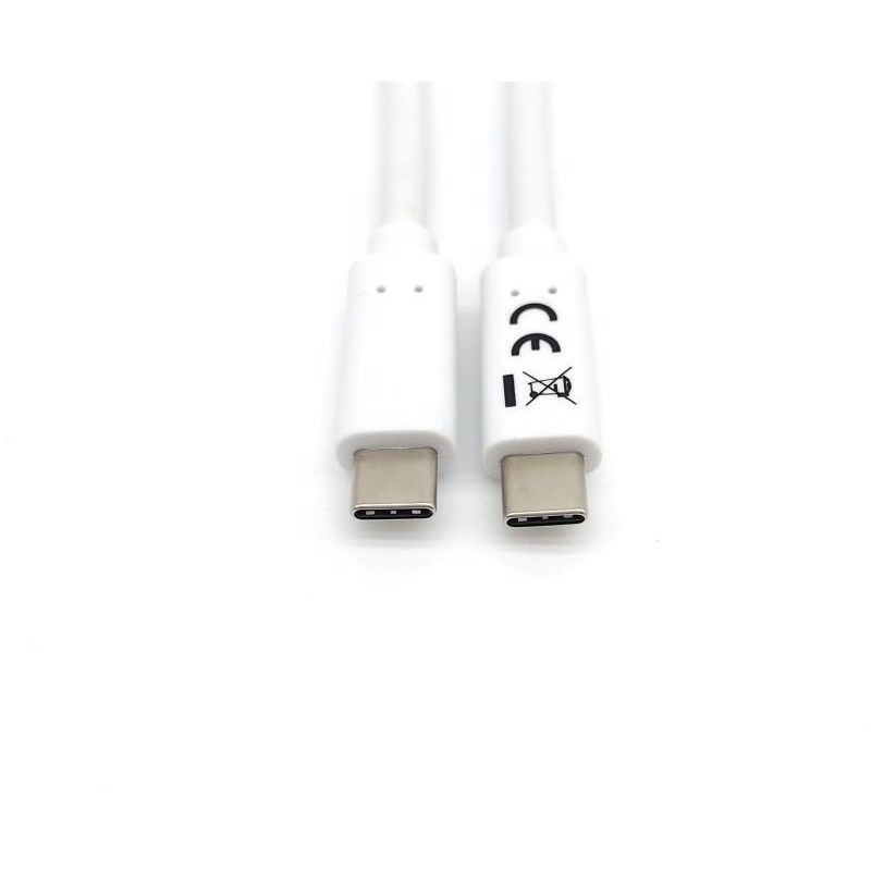 Kabllo USB / USB-C 3.2 / Equip / C–C / 1.0m / 3A / 20V - Bardhë - Figura 4