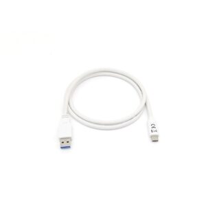 Kabllo Equip USB-A 3.2 & C St/St 2.00m 3A/20V / e bardhë