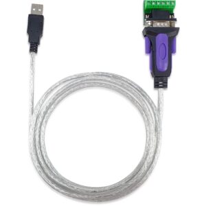 Kabllo Adapter Equip USB-A & Seriell RS422/RS485 St/St FT232R / e zezë