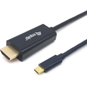 Kabllo Adapter Equip USB-C & HDMI 4K30Hz 3.00m / e zezë