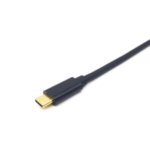 Kabllo Adapter Equip USB-C & DisplayPort 4K60Hz 3.00m / e zezë