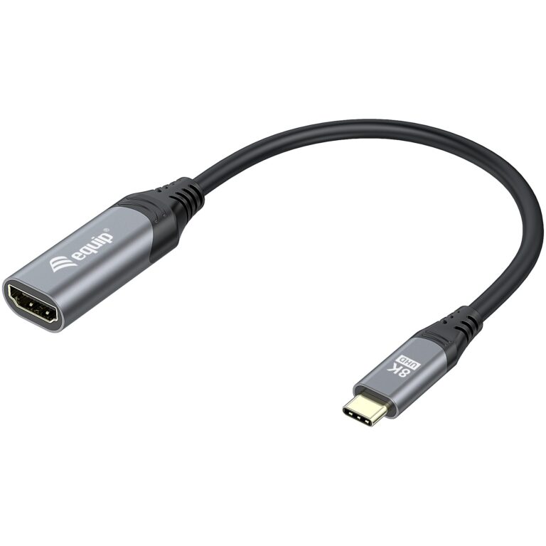 Kabllo Adapter Equip USB-C & HDMI 2.1 8K60Hz 0.15m / Gri