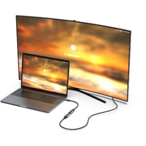 Kabllo Adapter Equip USB-C & HDMI 2.1 8K60Hz 0.15m / Gri