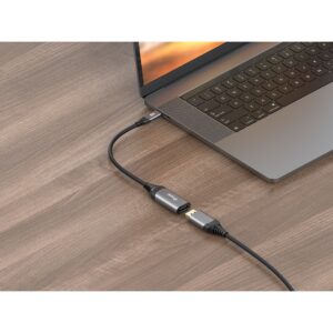 Kabllo Adapter Equip USB-C & DisplayPort 1.4 8K60Hz 0.15m / Gri