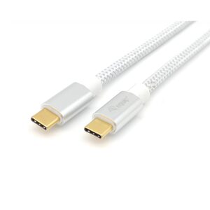 Kabllo Equip USB-C 3.2 & C St/St 2.00m 5A 4K/60Hz / e bardhë