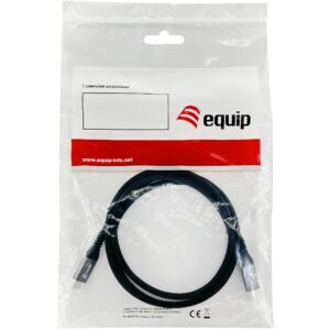 Kabllo Equip USB-C 3.2 & C Verl. St/Bu 1.00m 5A 4K/60Hz / e zezë