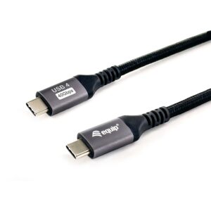Kabllo Equip USB-C 4.0 & C St/St 1.20m 5A 8K/60Hz / e zezë