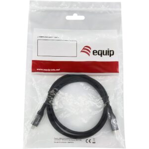 Kabllo Equip USB-C 4.0 & C St/St 1.20m 5A 8K/60Hz / e zezë