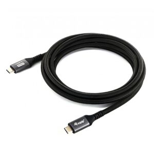 Kabllo Equip USB-C 4.0 & C St/St 2.00m 5A 4K/60Hz / e zezë