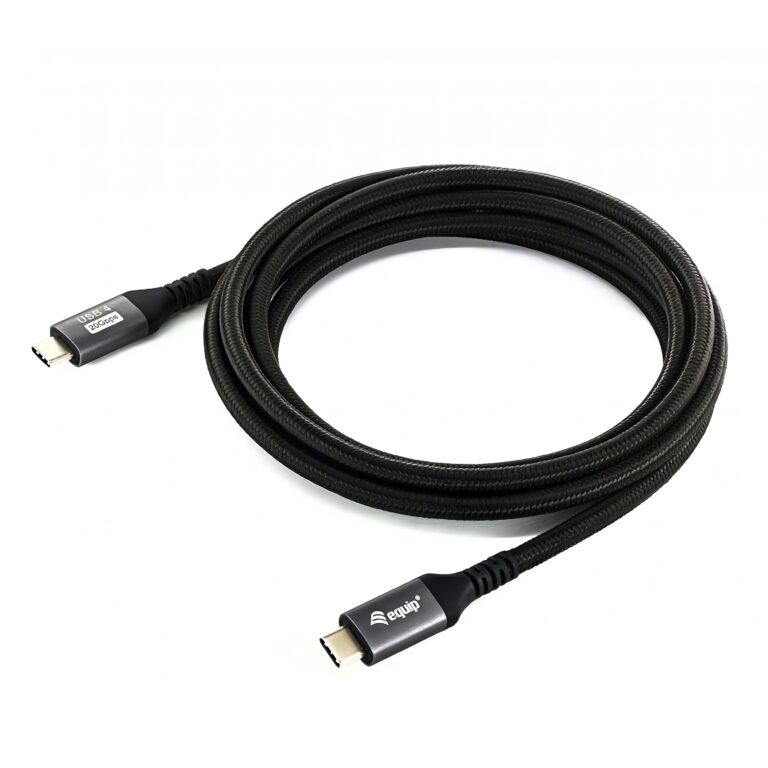 Kabllo Equip USB-C 4.0 & C St/St 2.00m 5A 4K/60Hz / e zezë