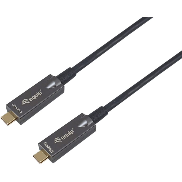 Kabllo Equip USB-C 3.2 & C St/St 5.00m 3A 4K/60Hz / e zezë