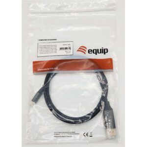 Kabllo Equip Adapter USB-C & DisplayPort 8K60Hz 1.00m / e zezë