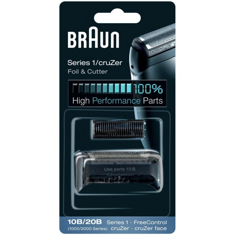 Aksesorë për Makinën e rrojës Braun Kombipack 10B / Replacement Foil & Cutter - Zezë