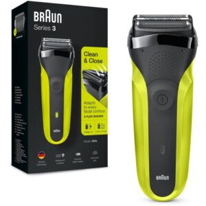 Makinë e rrojes Braun Series 3 / 300 Rasierer – Zezë-Gjelbër 6