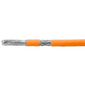 Kabllo UTP Equip Instal.Kab Cat7 S/FTP 4P23 100.00m orange LSZH