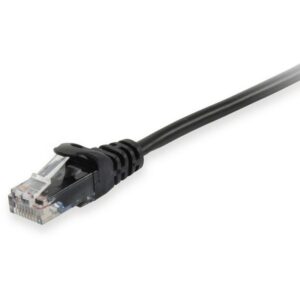 Kabllo për Rrjet Equip Patch Cable Cat6A U/UTP / 2xRJ45 / 20.00m / Zezë / LSZH – Polybag