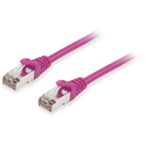 Kabllo për rrjet / Equip Patch Cable Cat6A S/FTP / 2xRJ45 / 10.00m / LSZH / Polybag – Vjollcë