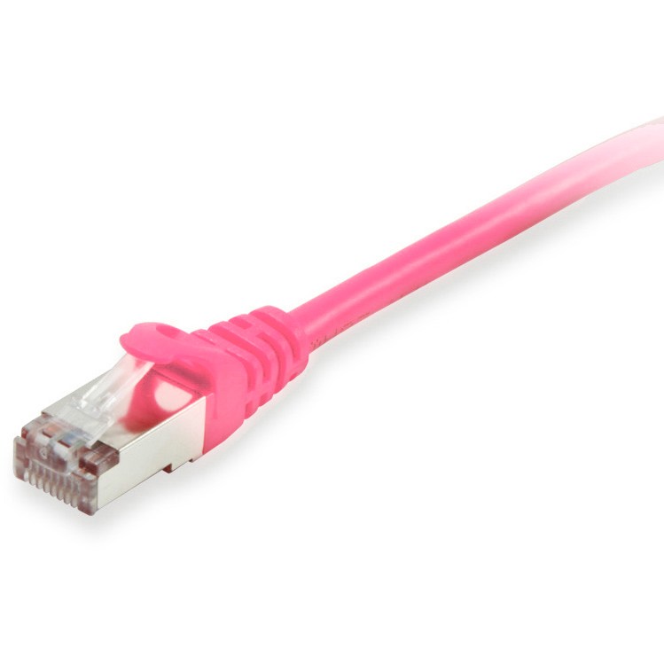 Kabllo për Rrjet Equip Patch Cable Cat6A S/FTP / 2xRJ45 / 25.00m / Rozë / LSZH – Polybag - Figura 2