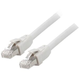 Kabllo për Rrjet Equip Patch Cable Cat8.1 S/FTP / 2xRJ45 / 5.00m / Gri / LSZH – Polybag