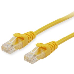 Kabllo për rrjet Equip Patch Cable Cat6A U/UTP / 2xRJ45 / 0.15m / LSZH / Polybeutel – Verdhë
