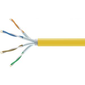 Kabllo për rrjet Equip Cat7A S/FTP / 1000.00m / LSZH – Verdhë