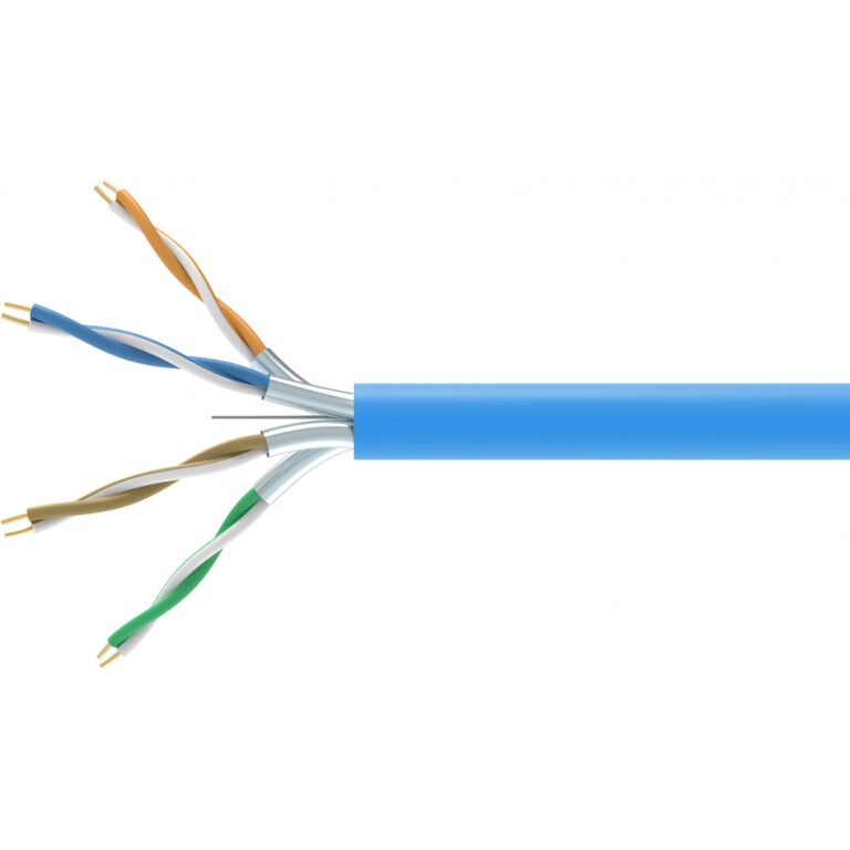 Kabllo për rrjet Equip Cat6A U/FTP / 305.00m / Dca / LSZH – Blu