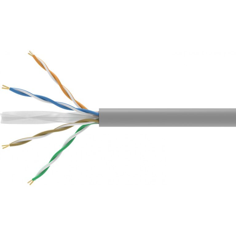 Kabllo për rrjet Equip Cat6 U/UTP / 305.00m / Eca / LSZH – Gri