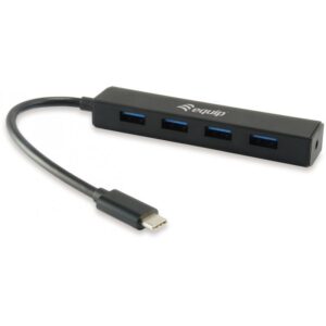HUB Equip USB‑Hub 4‑Port 3.2 → 4×USB‑A 3.0 5 Gbps – Zezë