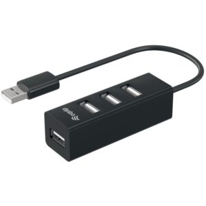 HUB Equip USB‑Hub 4‑Port 2.0 → 4×USB‑A 2.0 480 Mbps – Zezë