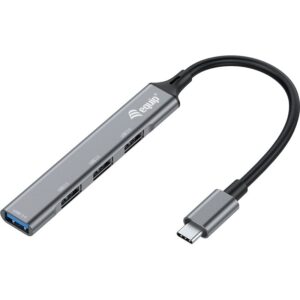 HUB Equip USB‑Hub 4‑Port 3.0 → 1×USB‑A 3.0 + 3×USB‑A 2.0 5 Gbps – Gri