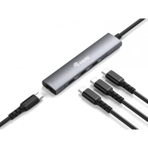 HUB Equip USB‑Hub 4‑Port 3.2 → 4×USB‑A 3.0 5 Gbps – Gri 7